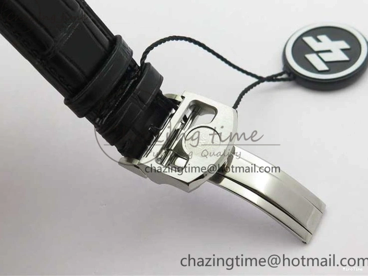 MIROTIME 0121 SunProtective Portugieser Chronograph Edition 150 Years IW371601 ZF 1:1 Best Edition Blue Dial on Black Leather Strap A7750 (Slim Movement) 7137